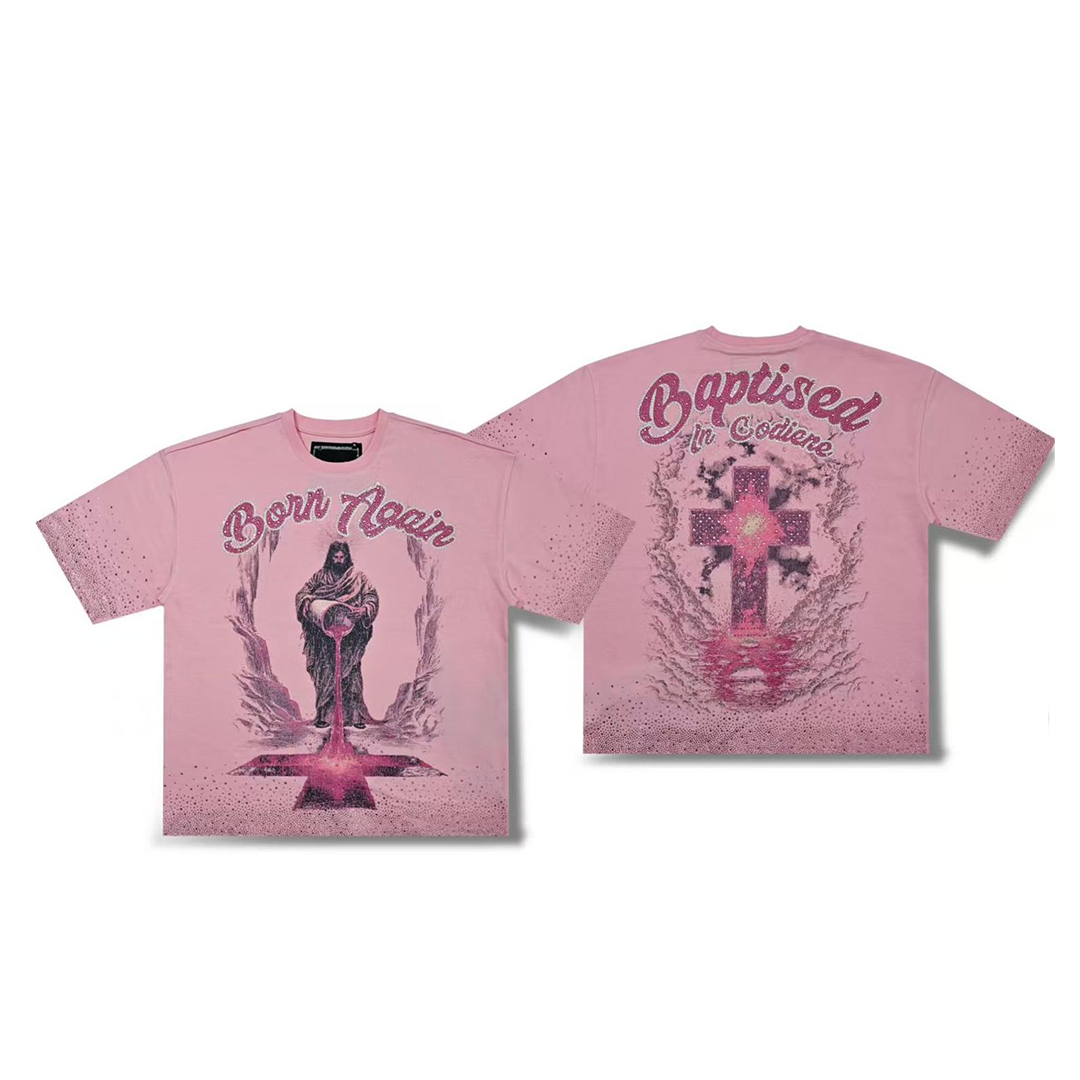 Born Again Crystal Tee