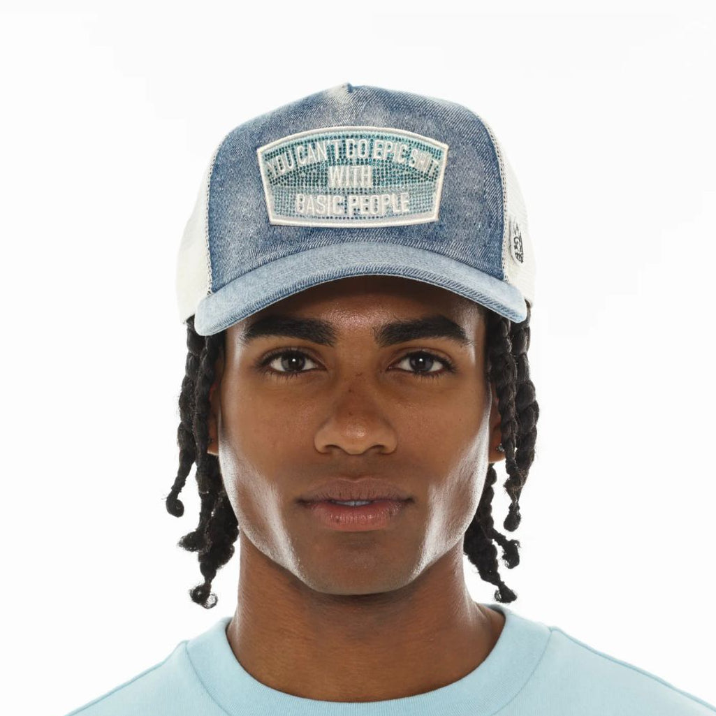 Can't Do Epic Sh*t Trucker Hat - Denim