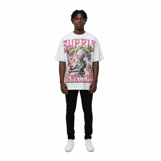 Supply Rebellion Tee – Model Shot