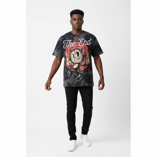 The End Tee – Model Shot