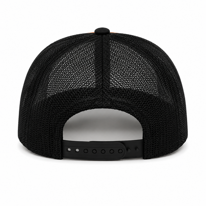 Blessed GOAT Orange Corduroy Trucker Hat