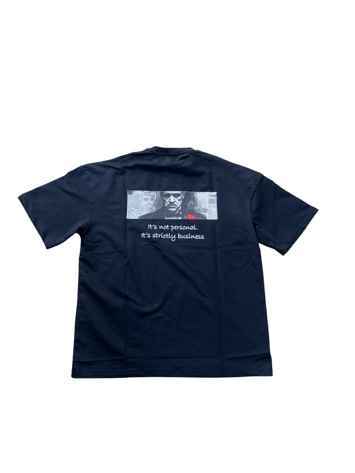 Godfather Business Tee - Navy Blue