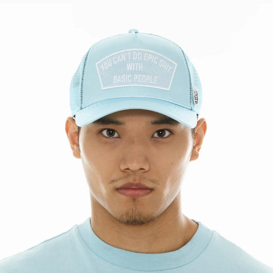 Can't Do Epic Sh*t Light Blue Trucker Hat