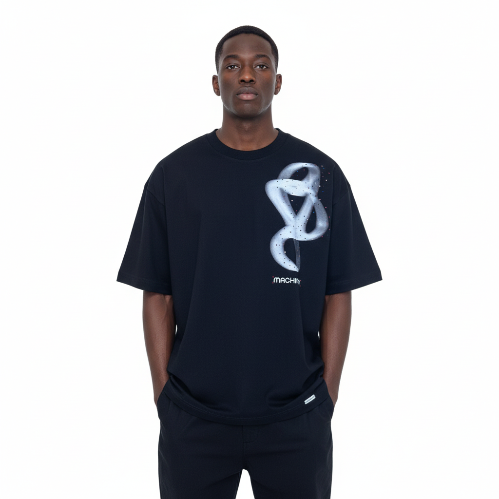 Machinist Oversized Tee – Model Shot