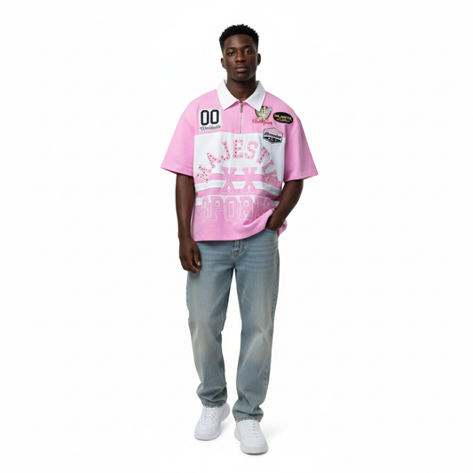 Majestik XX Sports Polo – Model Shot