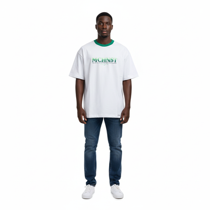 MCHNST Ringer Tee – Model Shot