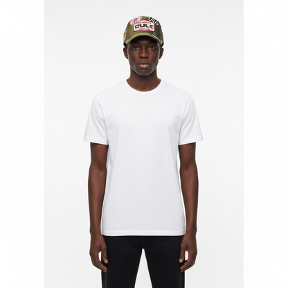 Olive Camo Patch Cap – Model Shot