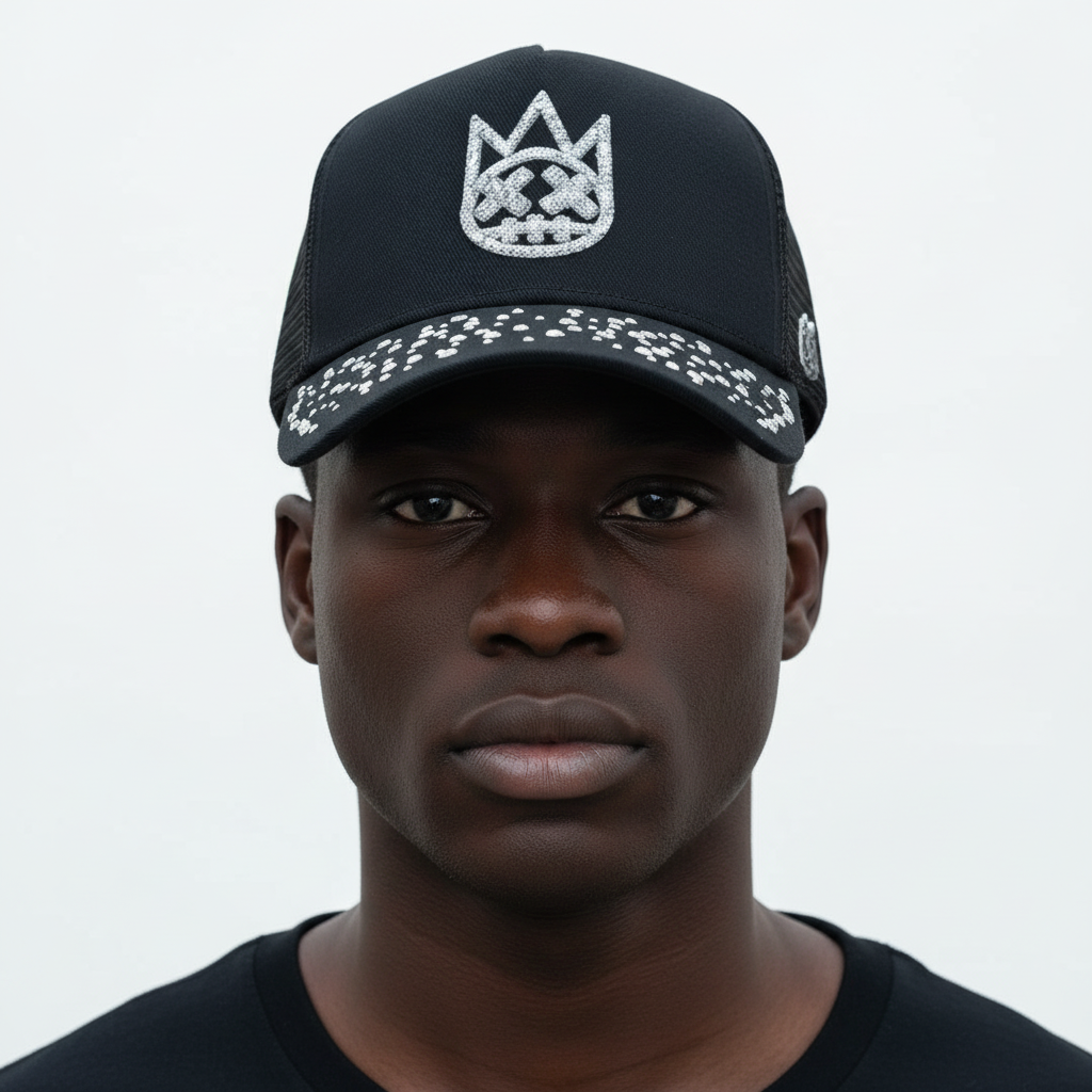 PA Kalle - Rhinestone Cap Close-up