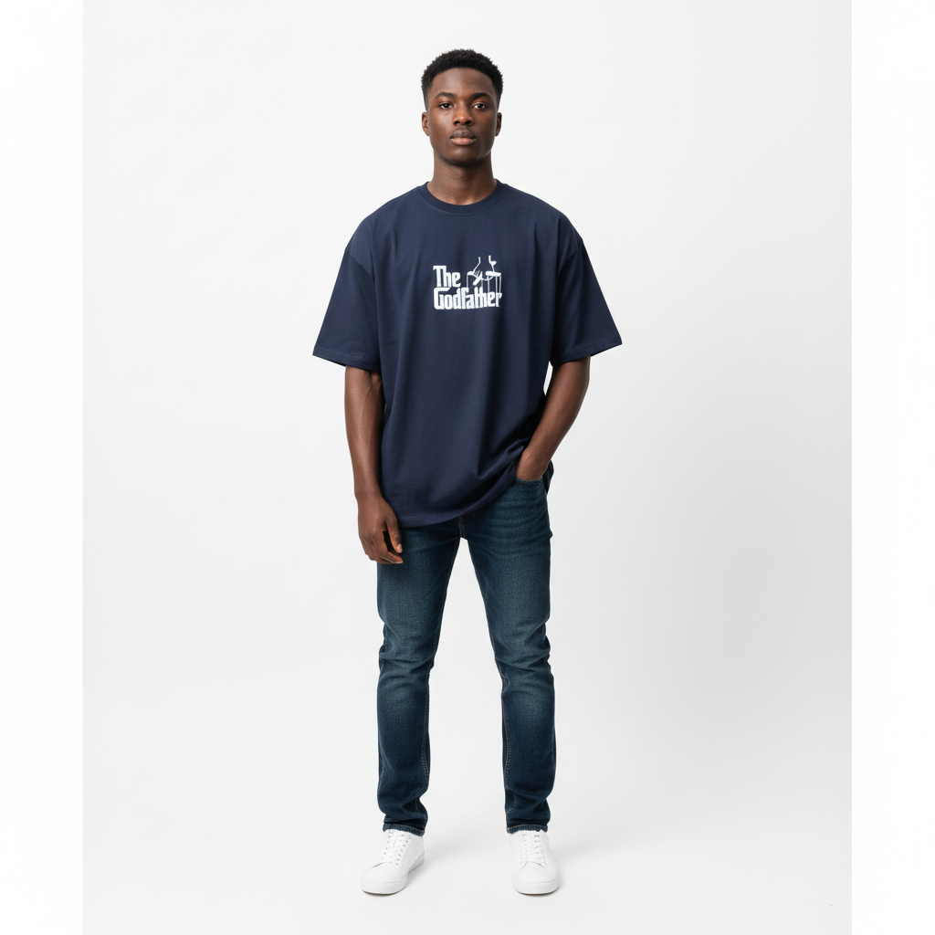 The Godfather Tee – Model Shot
