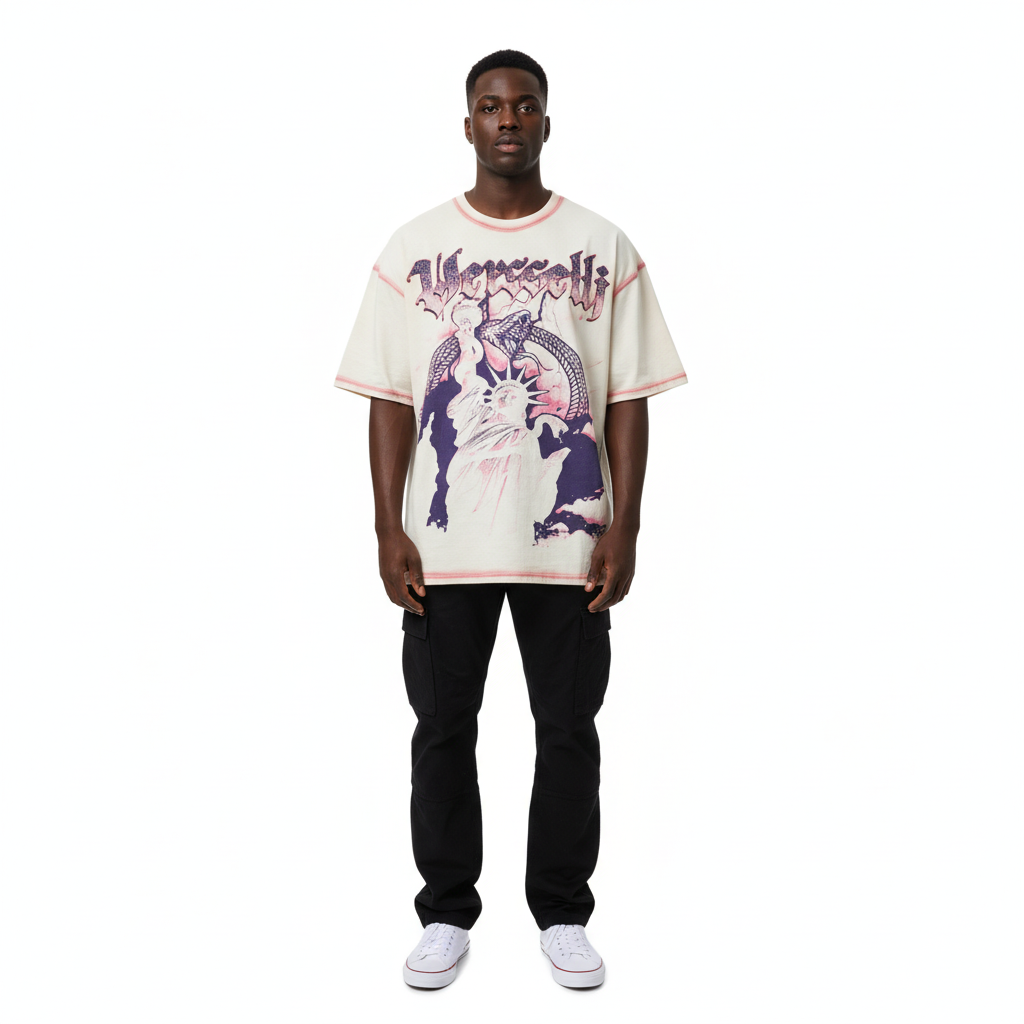 Verscelli Graphic Tee Model Shot